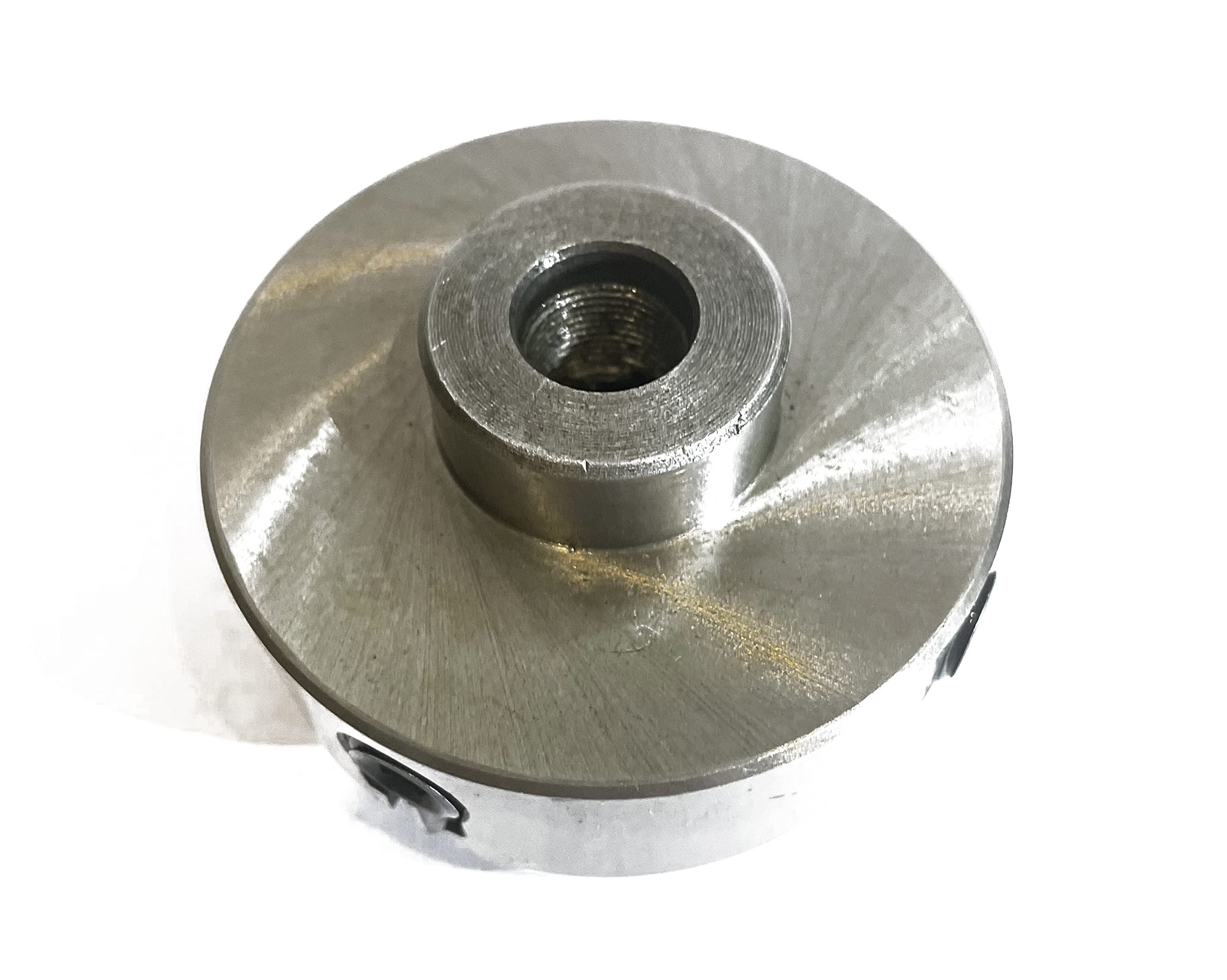 70 mm 4 mandíbulas Portabrocas para perros independientes M14 x 1 Unimat Rosca Torno con placa trasera y tuercas en T para fresado de mesa rotativa y herramientas de ingeniería
