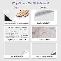 Vista 2 de Kassa - Calcomanía de pizarrón, Blanco