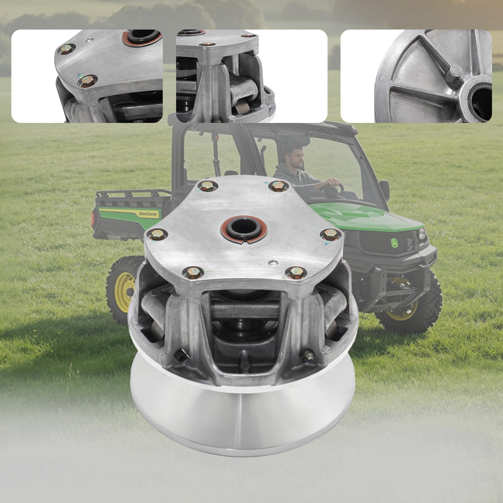 Frizione primaria AUC14491 AM146794 per John Deere Gator 4X4, XUV825i XUV825E XUV825M XUV835M Gator Utility Vehicle