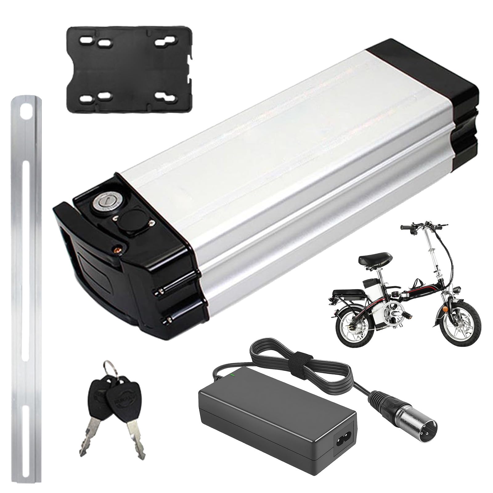 Batería de litio 48V para bicicletas eléctricas con protección BMS contra sobrecargas