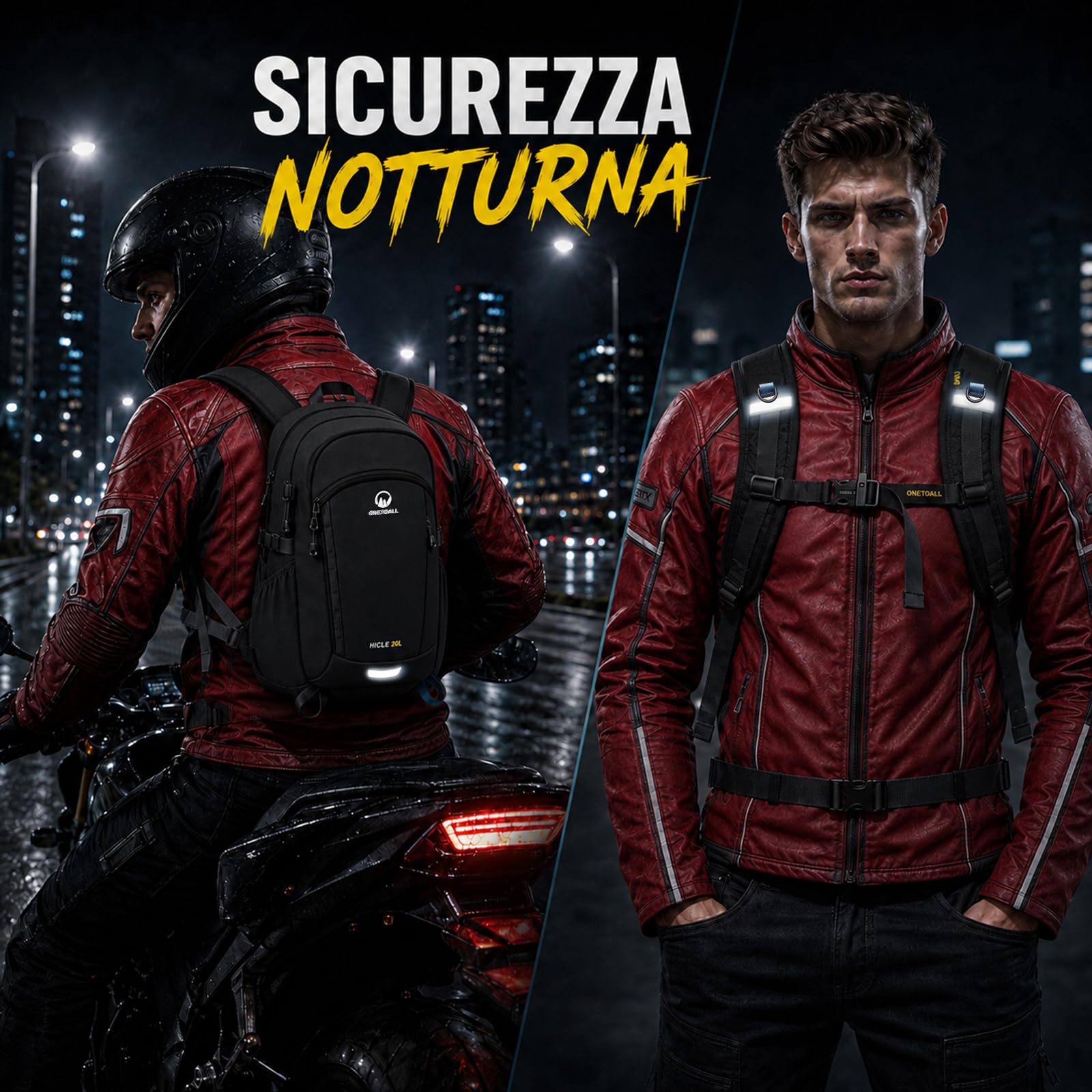 Zaino Trekking 20L, Zaino Montagna 20 Litri, Zaini Impermeabile Uomo Donna per Escursione|Hiking|Viaggio|Sci|Ciclismo, Ultraleggero Solo 510g