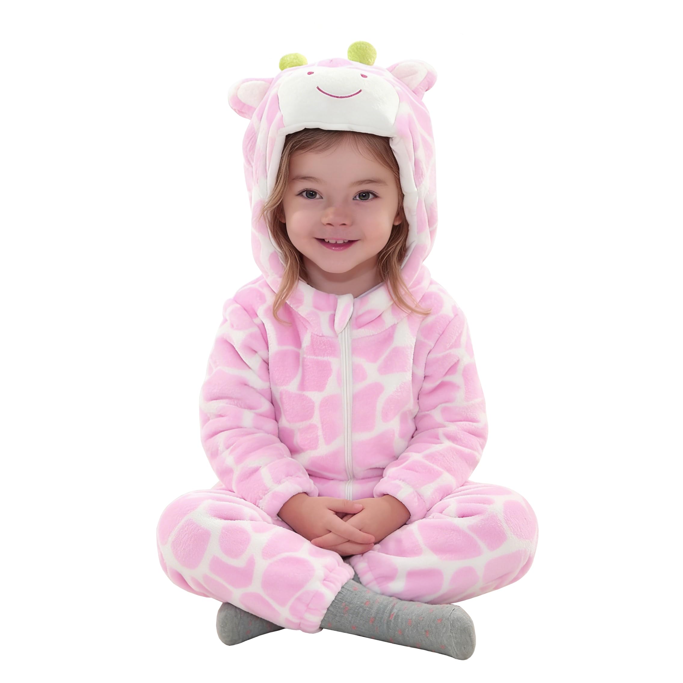 TONWHAR Unisex Baby Animal Halloween Costume Kid's and Toddler's Autumn Winter Outfits Jumpsuit — view 11