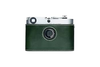 フィルムカメラ Leica MP x Leica vit half case Amazon.com : Handmade Genuine Real Leather Half Camera Case