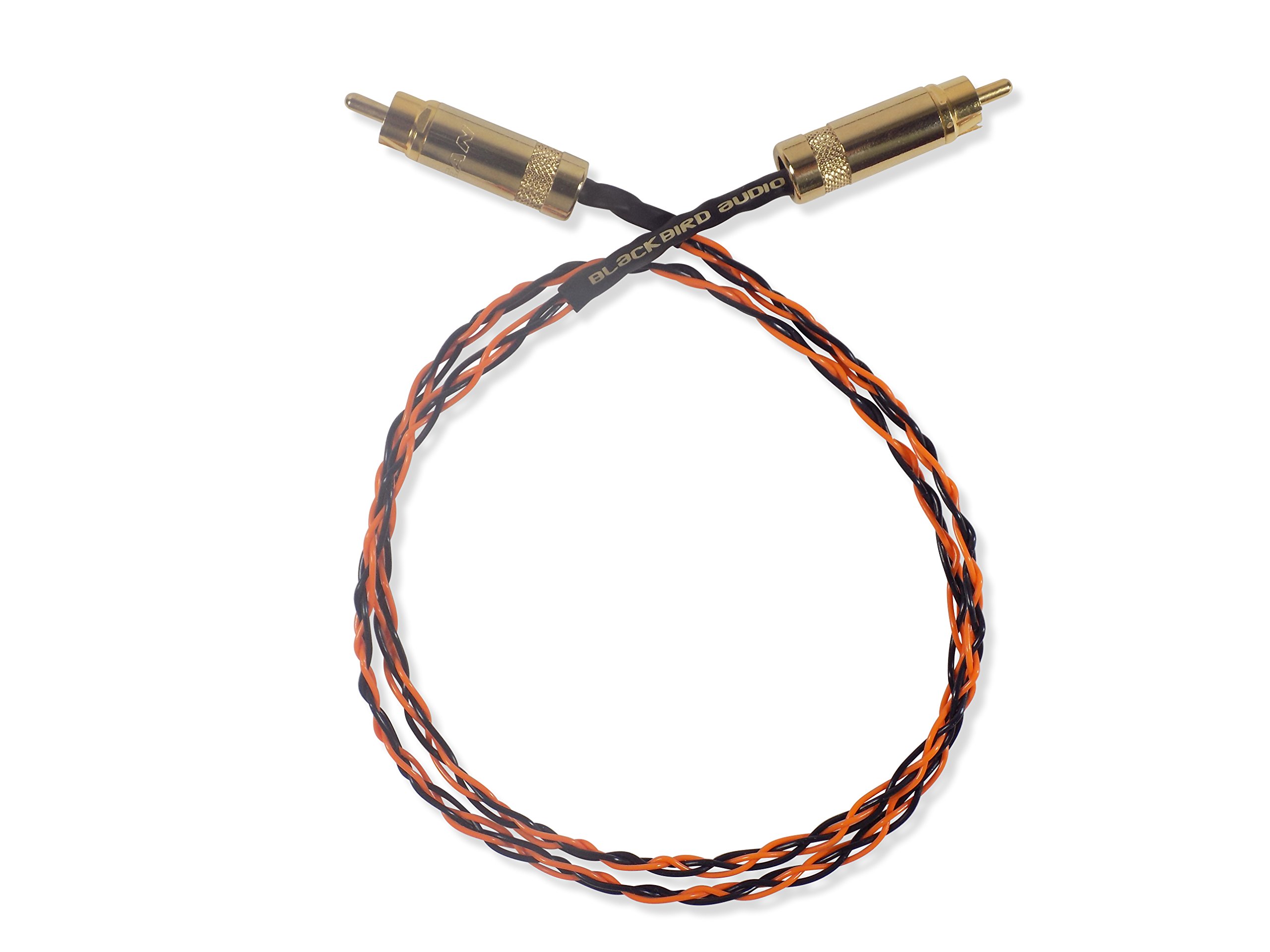 Cables RCA Sonoro de 1,5 metros con conectores dorados para audio phono 4