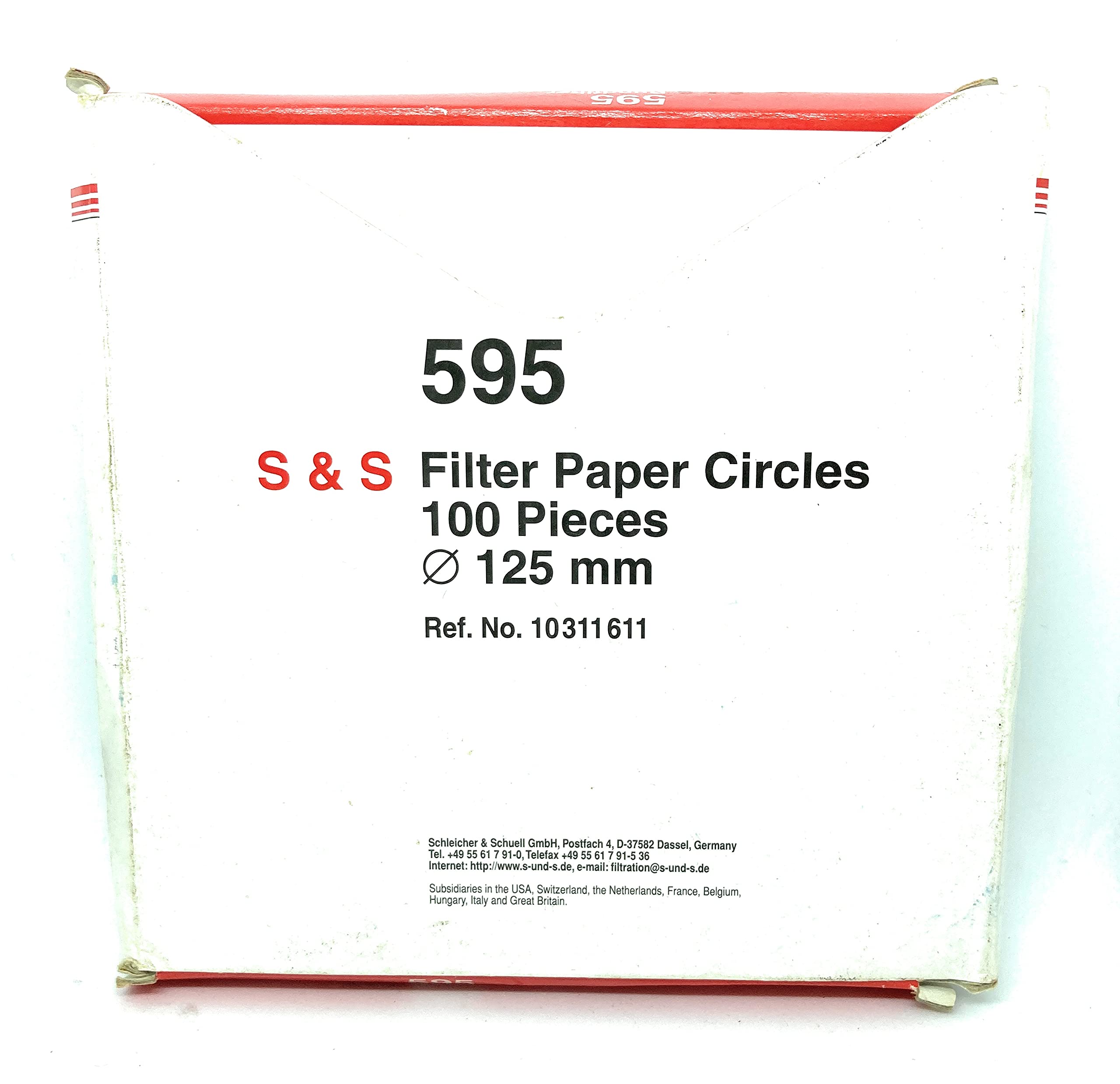 Schleicher & Schuell Grade-1 paper circle/round sheets Grade-595/100 Sheets per pack-image-13