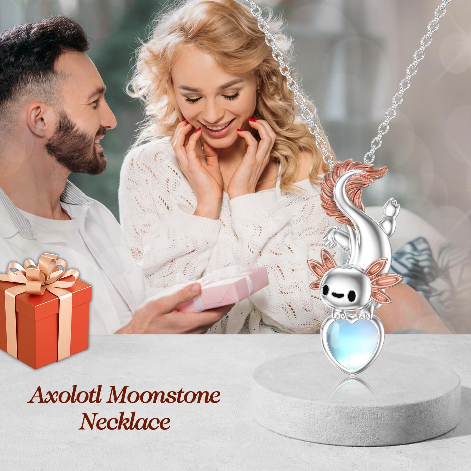 Collar de plata de ley 925 con colgante de animal, regalo para mujeres, niñas, hombres, amantes de los animales