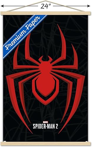 Miniatura 3 de Trends International Marvel's Spider-Man 2 - Póster de pared con marco magnético Miles Morales