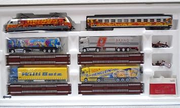MARKLIN HO Terrific Digital Train HERPA Trucks Set 26513