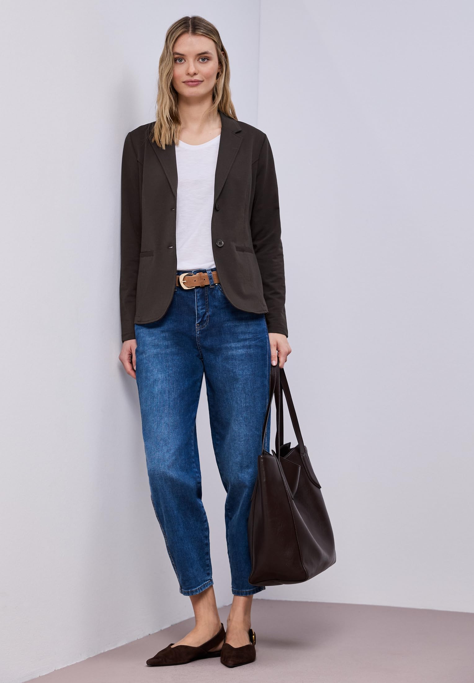 Street One Basic Blazer aus Jersey