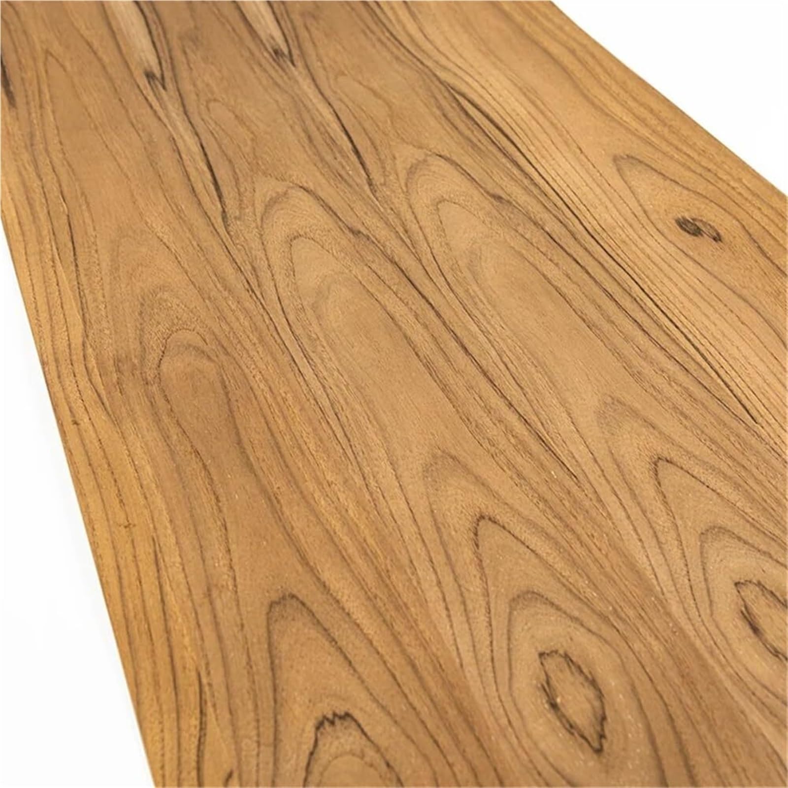 Feuille de Placage Teck - 50cm de Largeur, Réparation de Meubles DIY & Décoration Maison