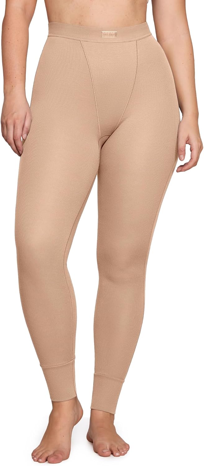 Women’s Cotton Leggings Soft High Waisted Yoga Pants Workout Stretch Full Length