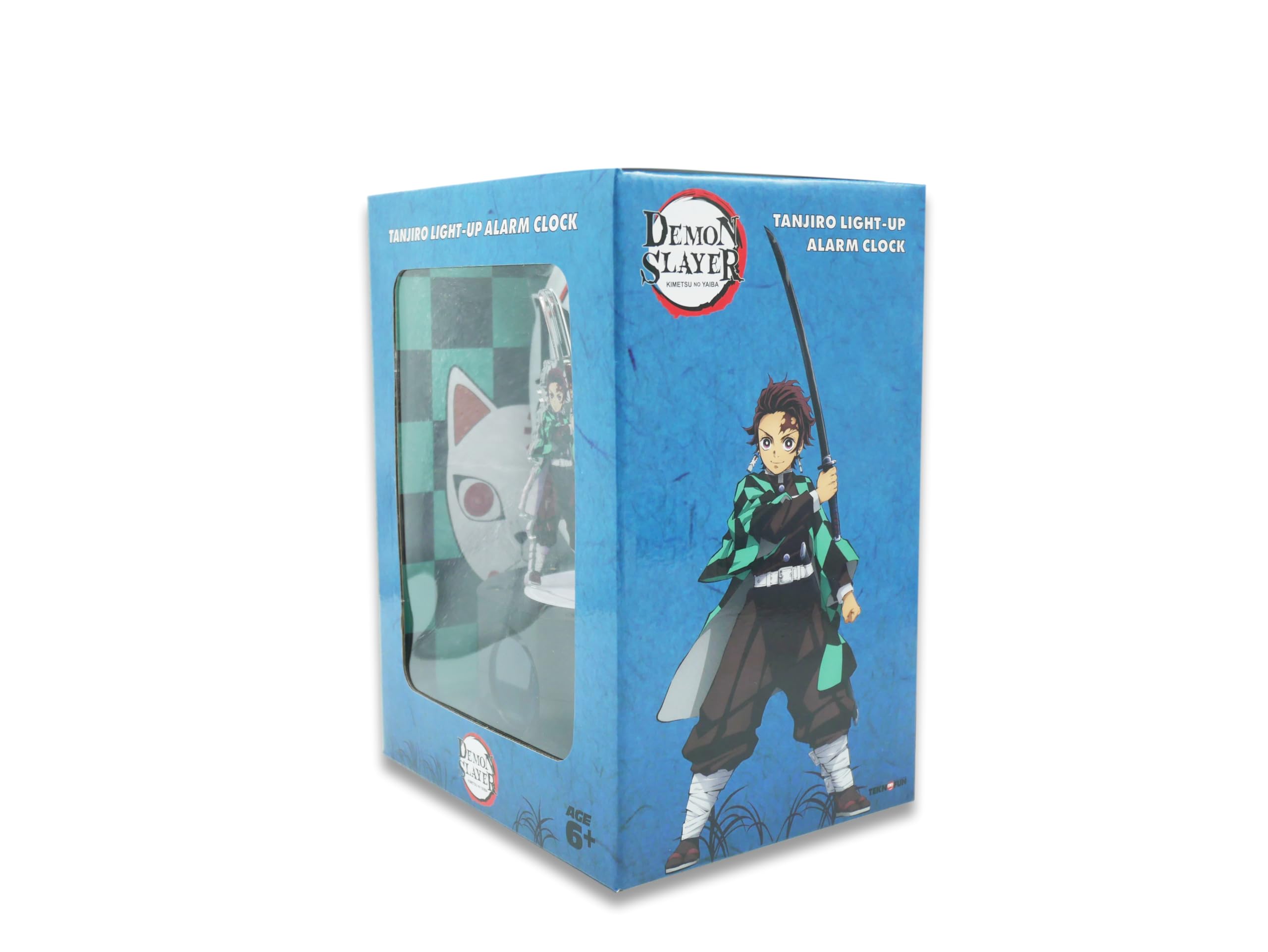Teknofun - Officiële Demon Slayer-licentie - NEZUKO 20 cm lichte wekker - 2 verlichtingsmodi - Werkt met 3 x AAA/USB-kabel (meegeleverd) - Voor kinderen vanaf 6 jaar - 811754