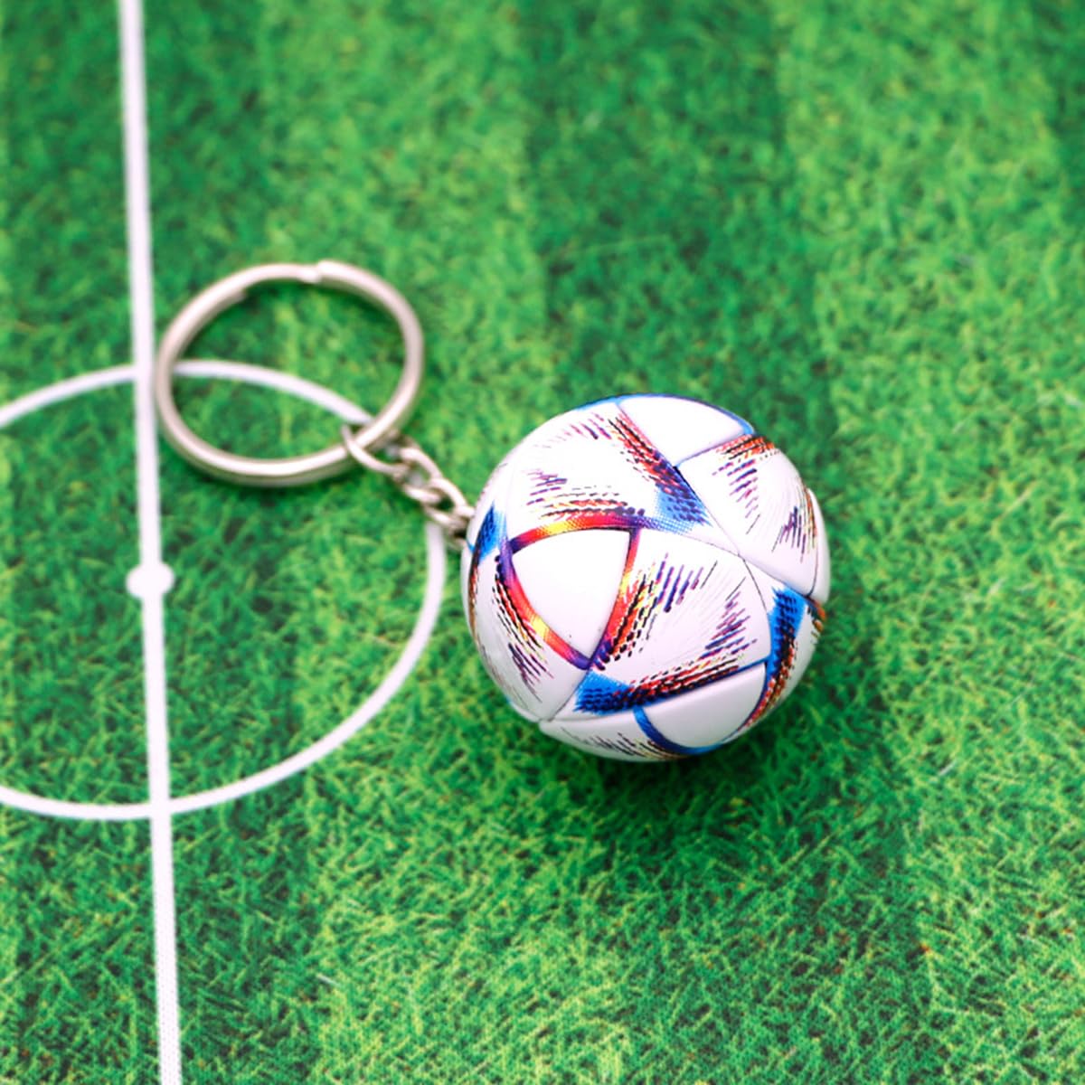 Amazon.co.jp: バッグペンダント サッカーボールキーホルダー