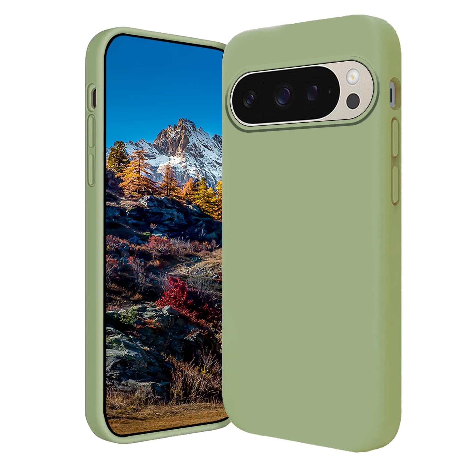 Coque silicone Google Pixel 9 Pro XL fine avec finition premium douce - 8