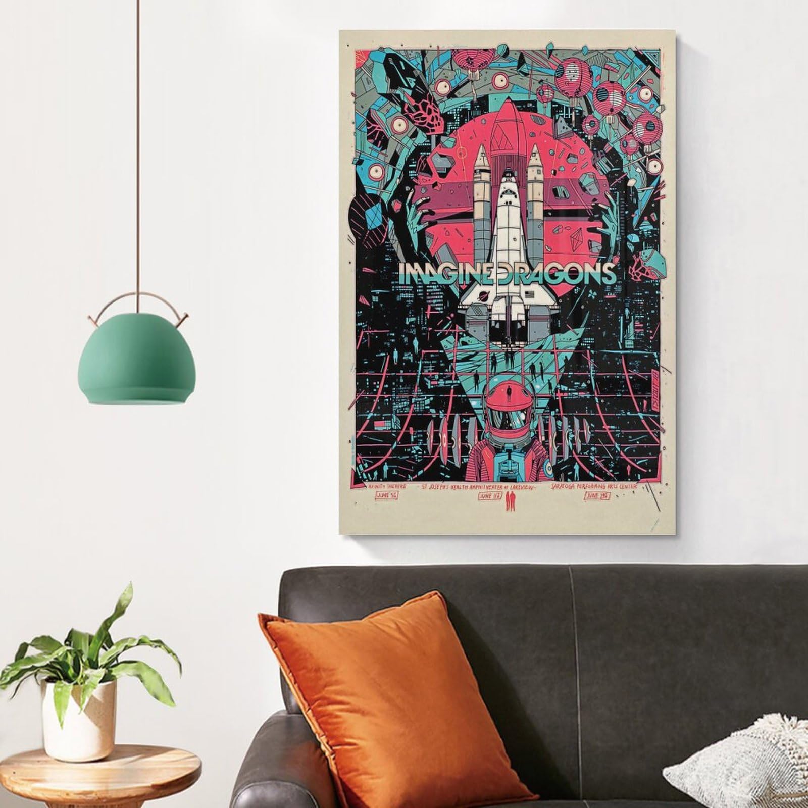 Poster de l'album Imagine Dragons Evolve | Décoration murale musique - France