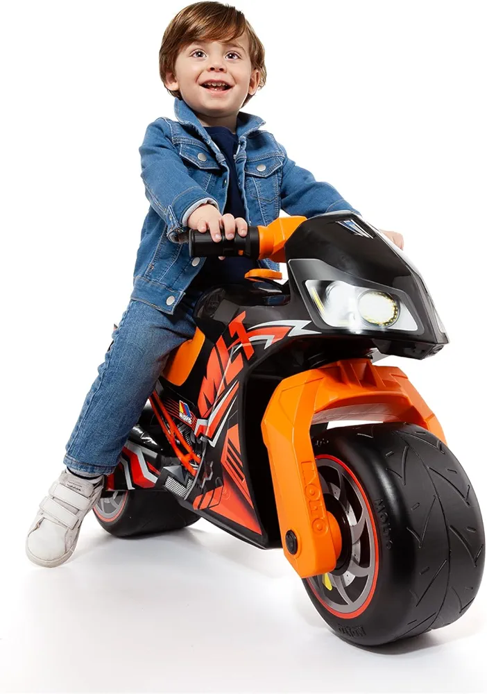MOLTO | Moto Molto Cross | Scooter Tout Terrain | Jouets pour Enfants sûrs et Robustes | Favorise Un développement sain de l'enfant | +18 Mois