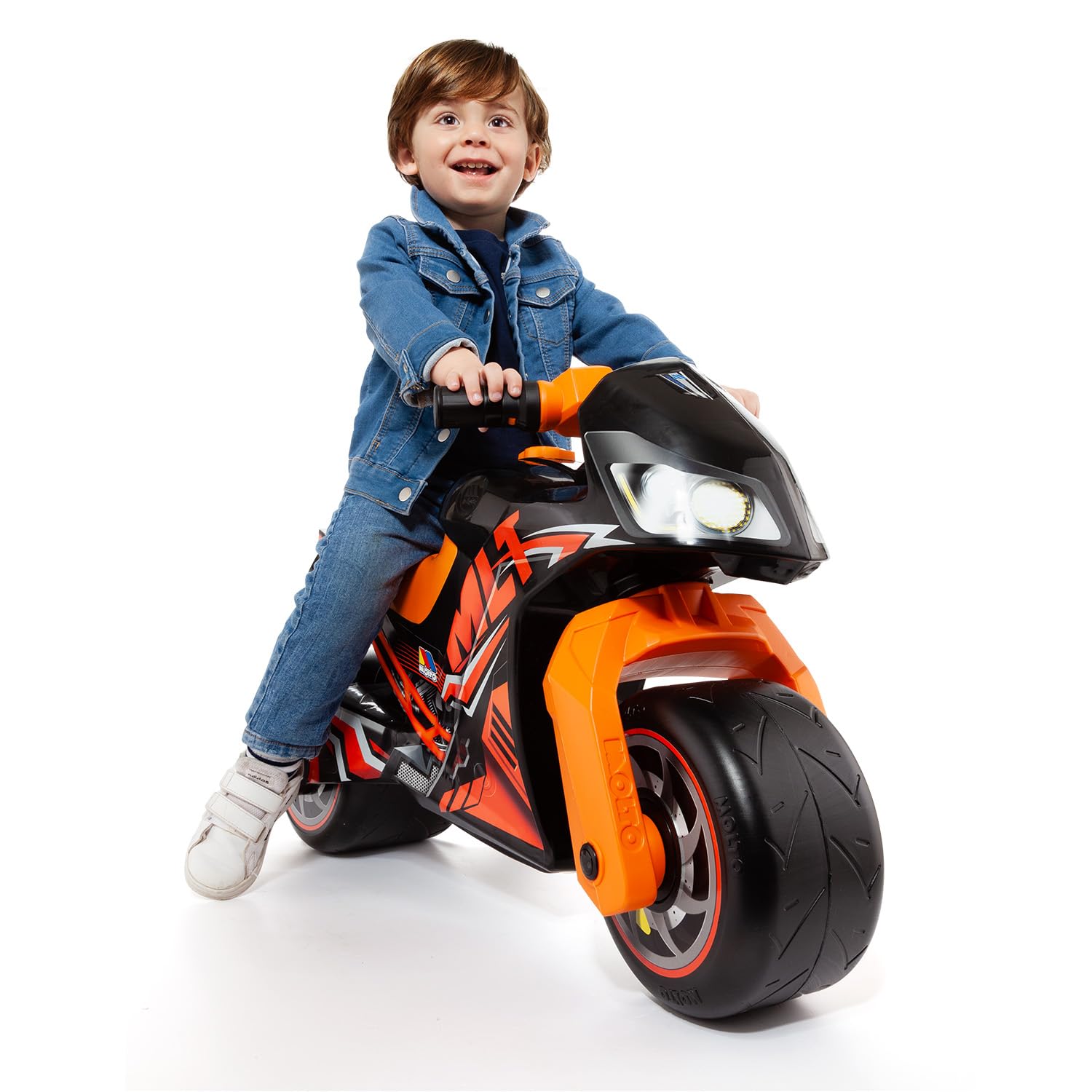 MOLTO | Moto correpasillos Molto Cross Premium | para Todo Tipo de Terrenos | Juguetes Infantiles Seguros y Resistentes | Fomenta el Sano Desarrollo de Niños y Niñas | + 18 Meses