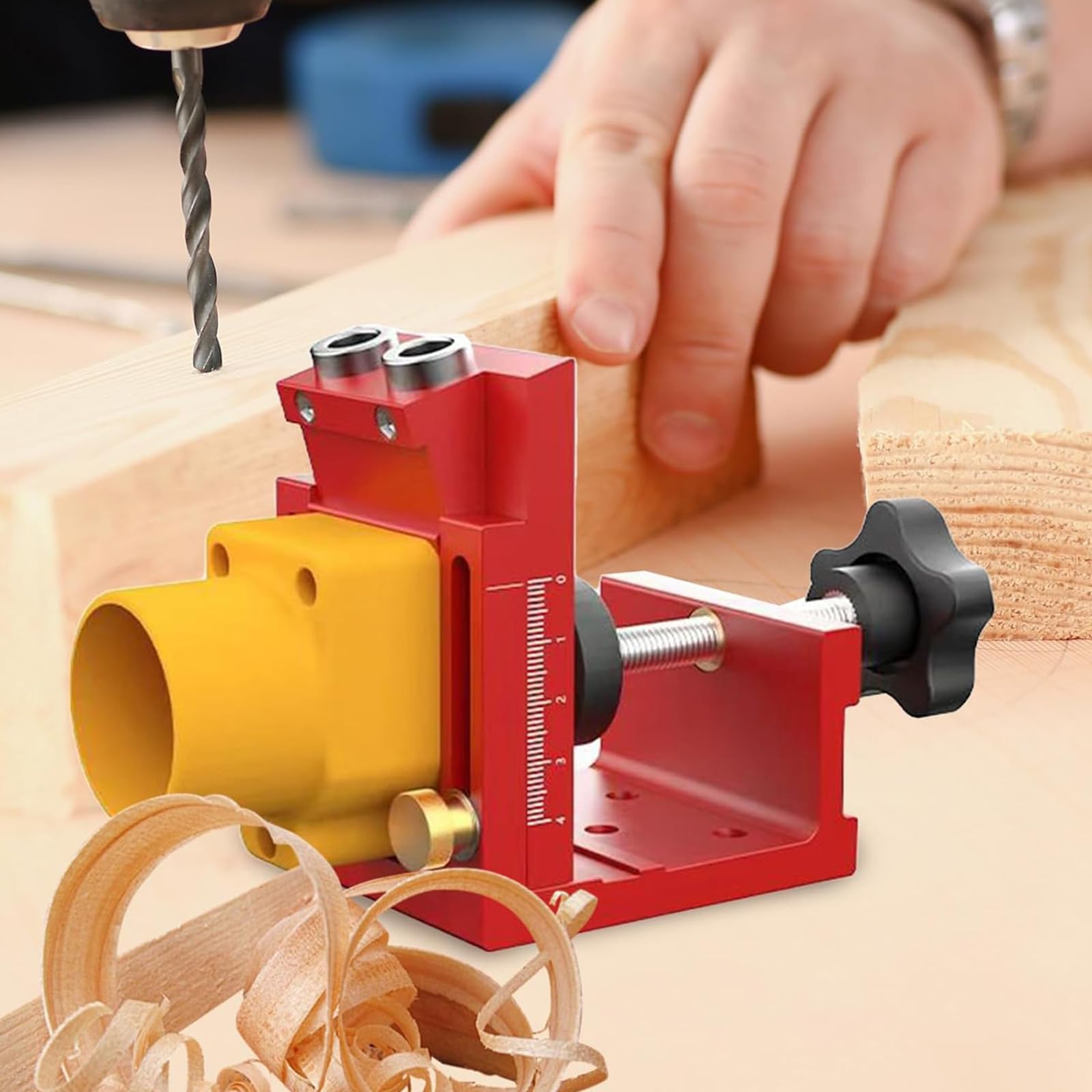 Localizzatore multifunzionale per fori migliora l'efficienza nella lavorazione del legno e nella lavorazione dei metalli per giunti in legno resistenti