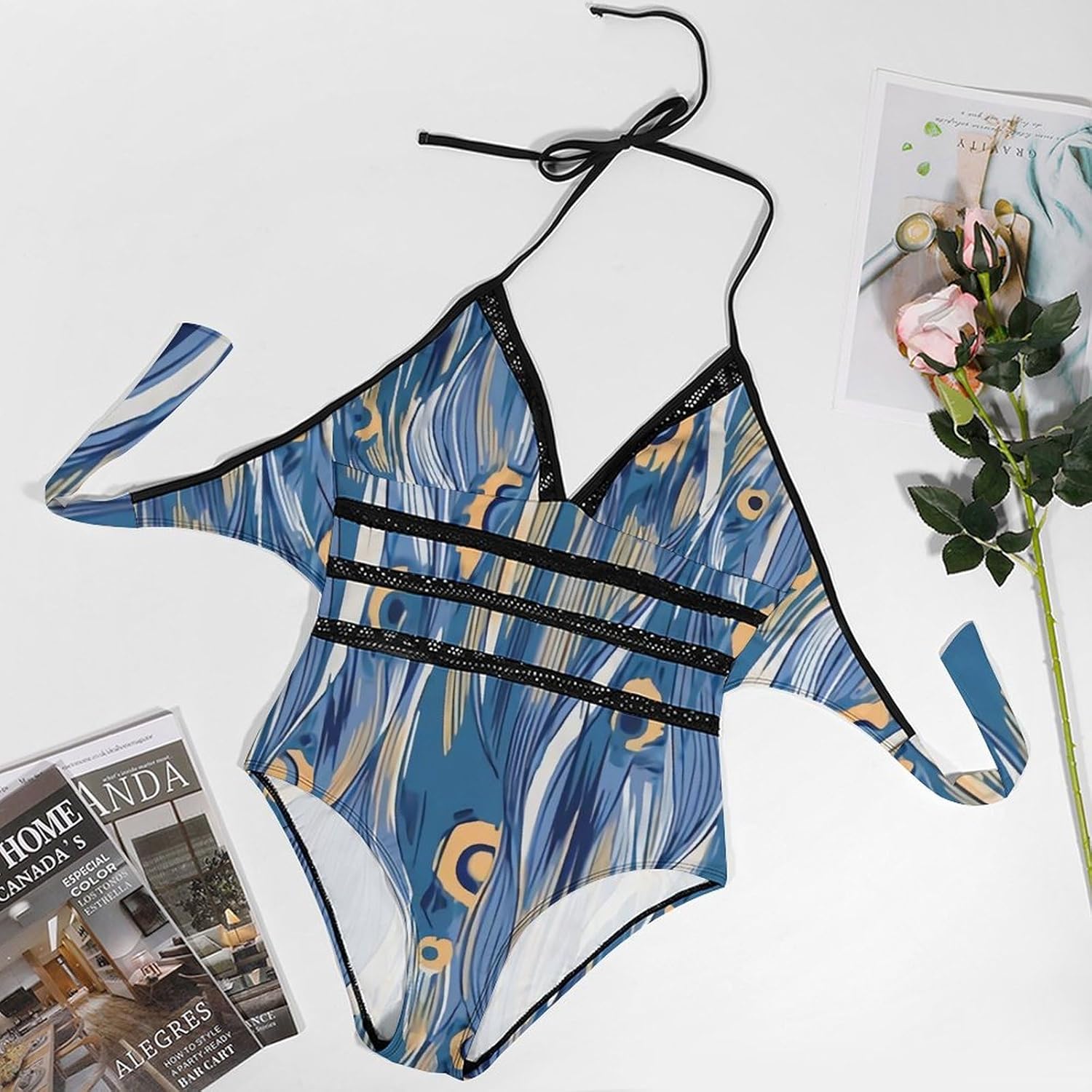 Beach VacationComfortable and Sexy Bikini Swimsuit, Classic and Out of Style, A Must-Have for Daily Swimming PoolXL