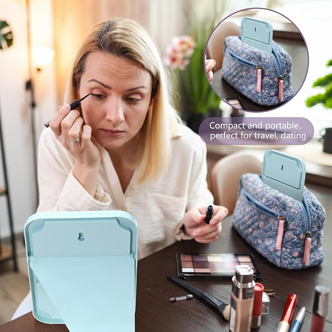 Honeydak 16 Espejos para Maquillaje Plegables con Soporte Ajustable miniatura 5