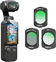 Vista 11 de SMALLRIG Juego de filtros magnéticos ND para DJI Osmo Pocket 3, incluye filtro multicapa ND8, ND64, ND256 y protector de pantalla, accesorios