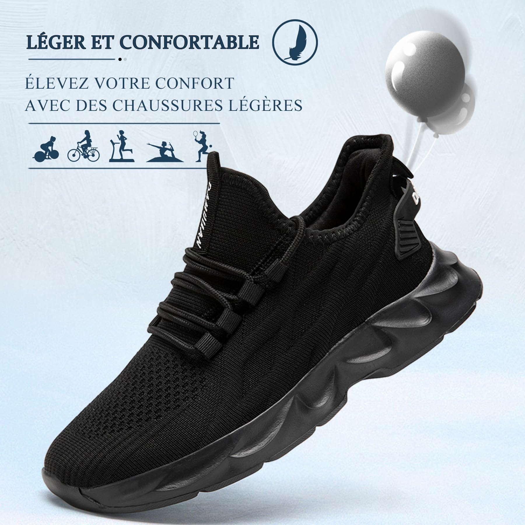 ZGPWZWL Scarpe Donna Sneakers Running Comode Tennis Fitness Palestra Sportive Confortevole Trekking Camminata Scarpe