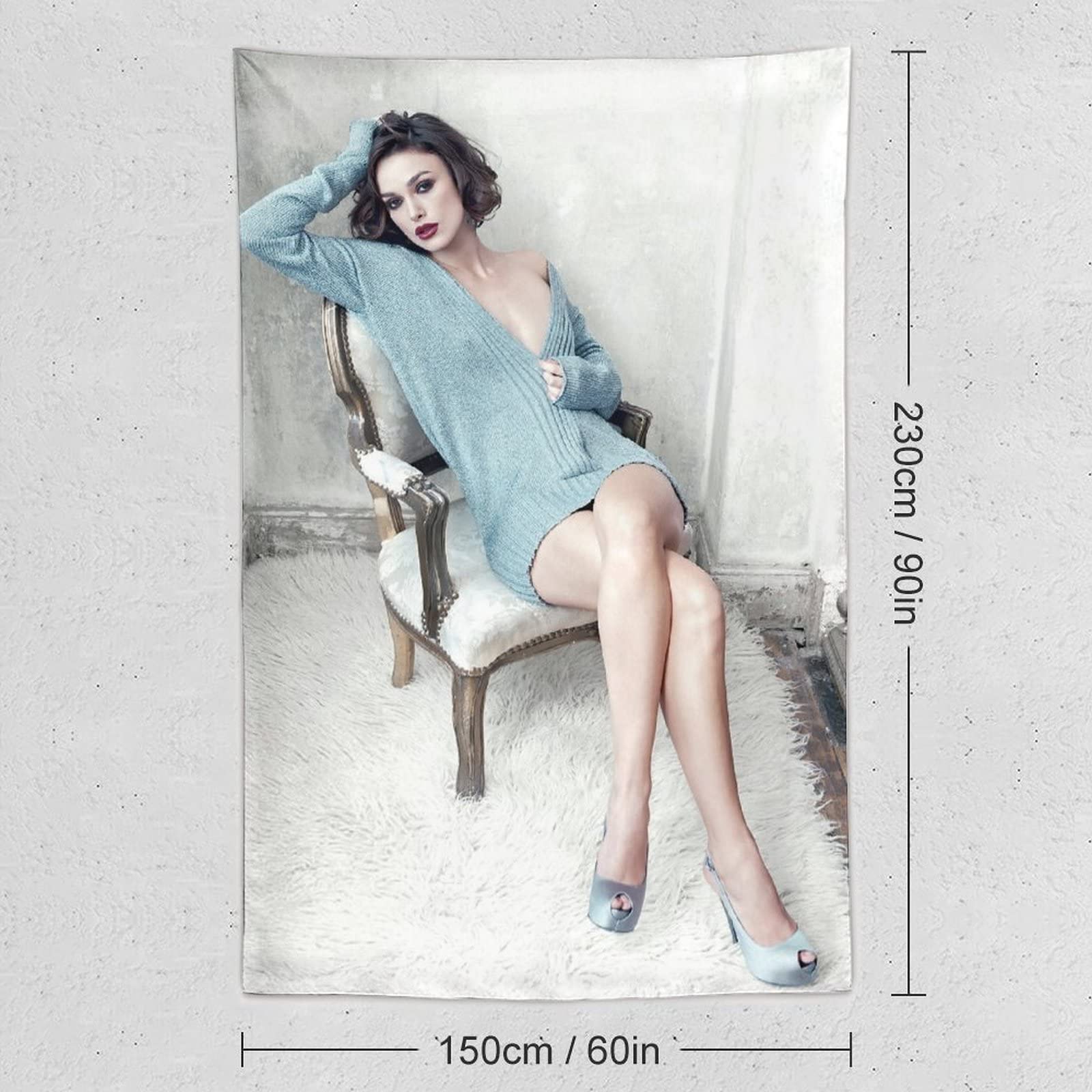 Amazon.co.jp: British Actress Sexy Nude Keira Knightley Poster (3) Tapestry  Print Poster Wall Art Picture Modern Art Wall Picture Sofa Background  Painting 60x90