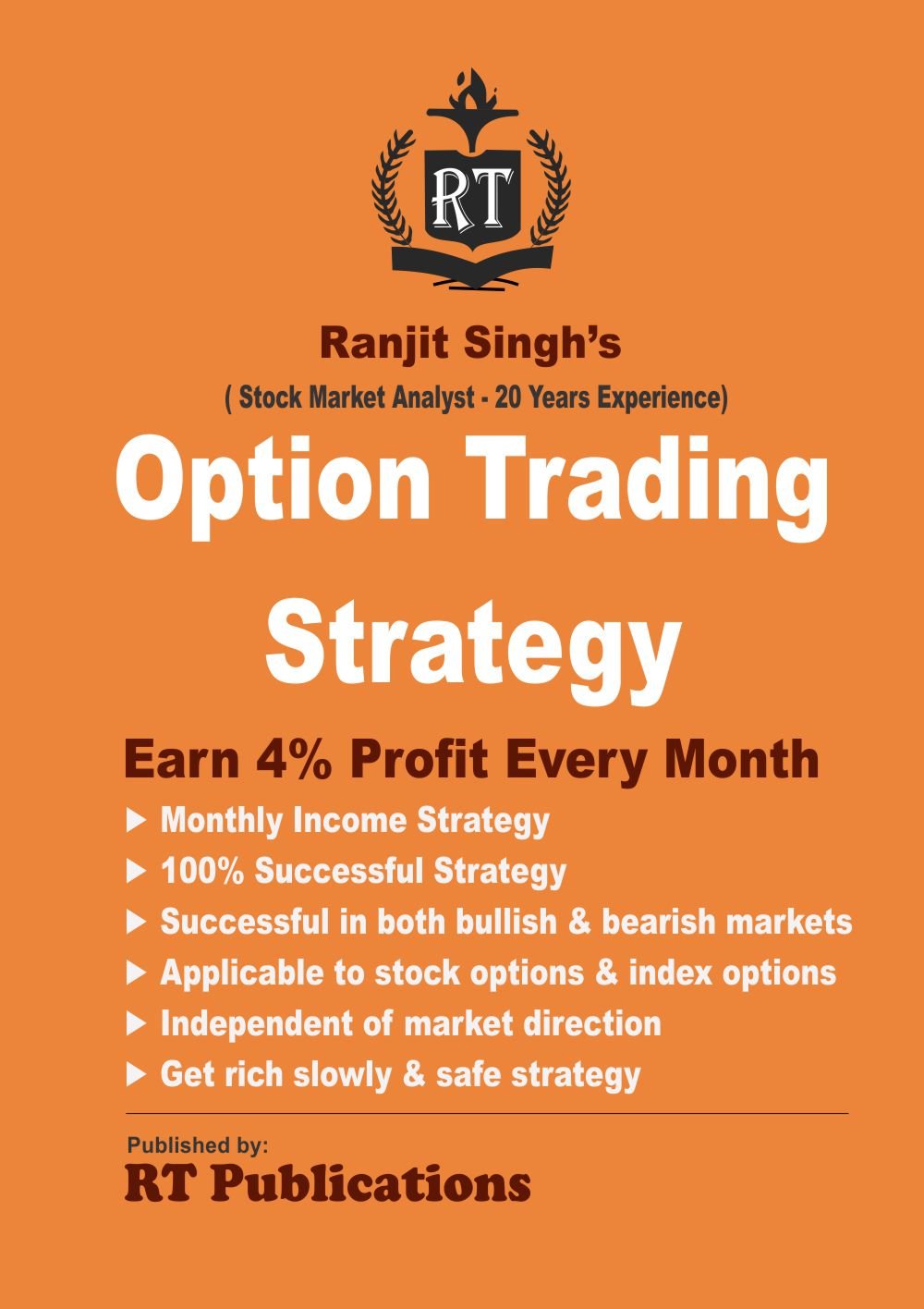 Option Trading Strategy-Earn 4% profit every month