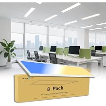 6 Pack 2x2 LED Flat Panel Lights LED Drop Ceiling Light 40W