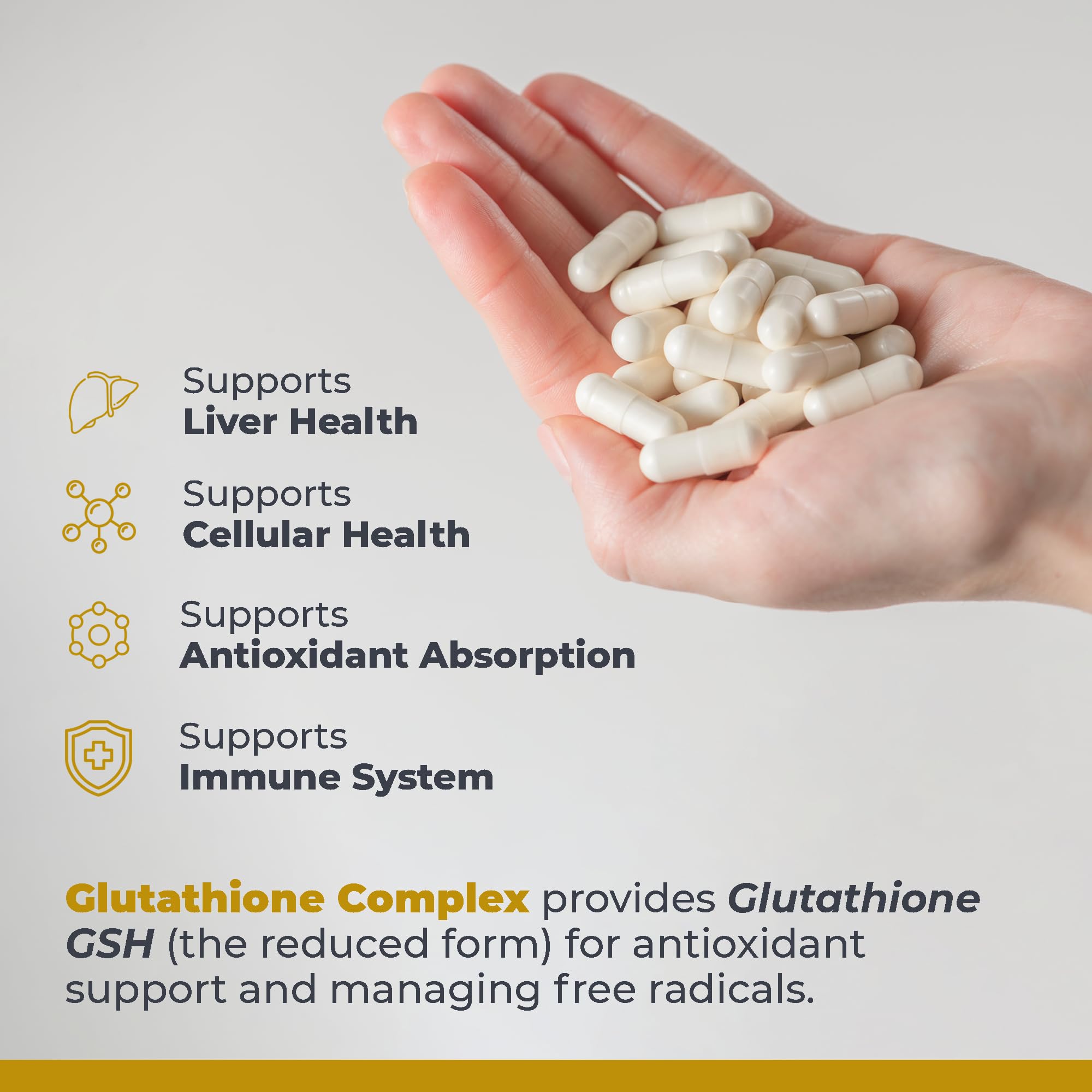 Amazon.com: Premier Research Labs Glutathione Complex - Liver & Immune  Support Supplement - Glutathione Pill for Natural Liver Cleanse - 60  Vegetarian Capsules : Health & Household