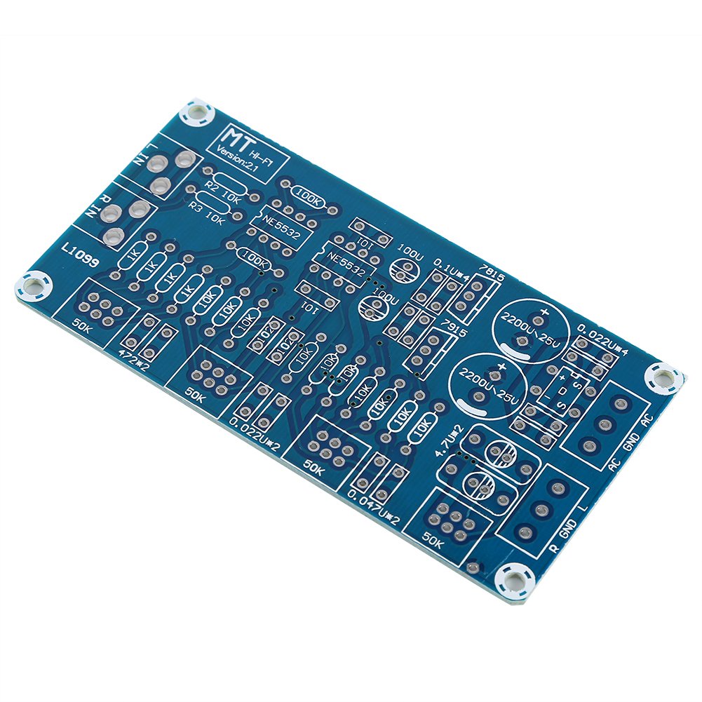 Carte Préampli NE5532 DIY – Kit De Contrôle Volume/tone/EQ Pour Ampli HIFI, Neuf Sous Blister