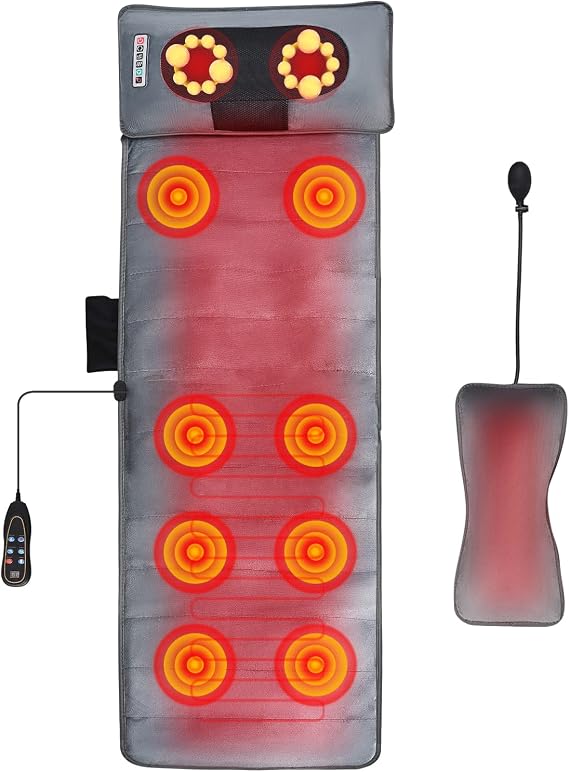 Matelas De Massage Shiatsu Avec Fonction Chauffante - Comme Neuf (utilisé Seulement 3 Fois)