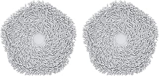 Dreametech W10 Mop Pads, Wet Mopping Pads Compatible with W10 Robot Vacuum, Replacement Mop Cloths for Mopping Floor(2PCS)
