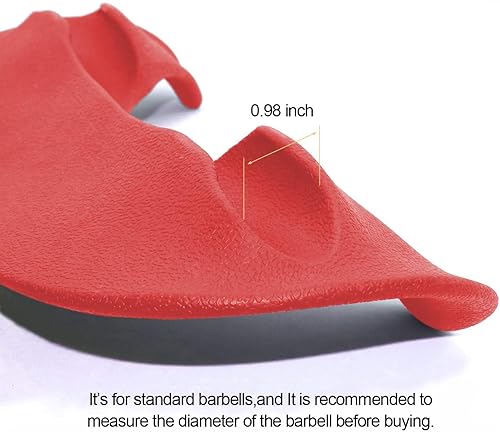 Miniatura 4 de Barbell Squat Pad Hombro Pad Profesional TPE Dumbbell Squat Protector de Protección Pad Protector (Negro)