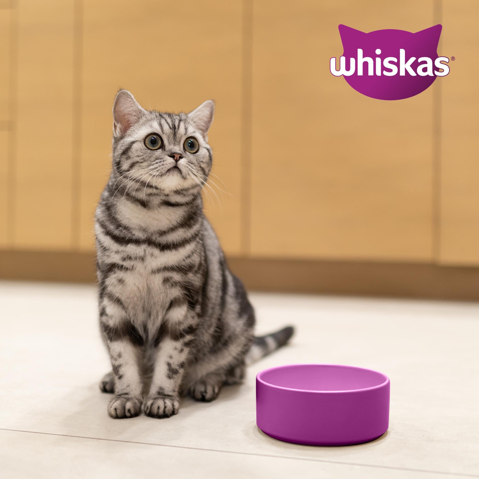 WHISKAS Croquettes pour chat adulte 7 kg au poulet