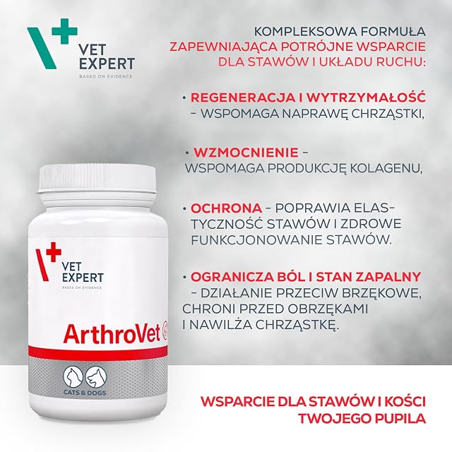 Foto 2 de 3 de VetExpert Arthrovet HA para perros en enfermedades articulares - 90 comprimidos