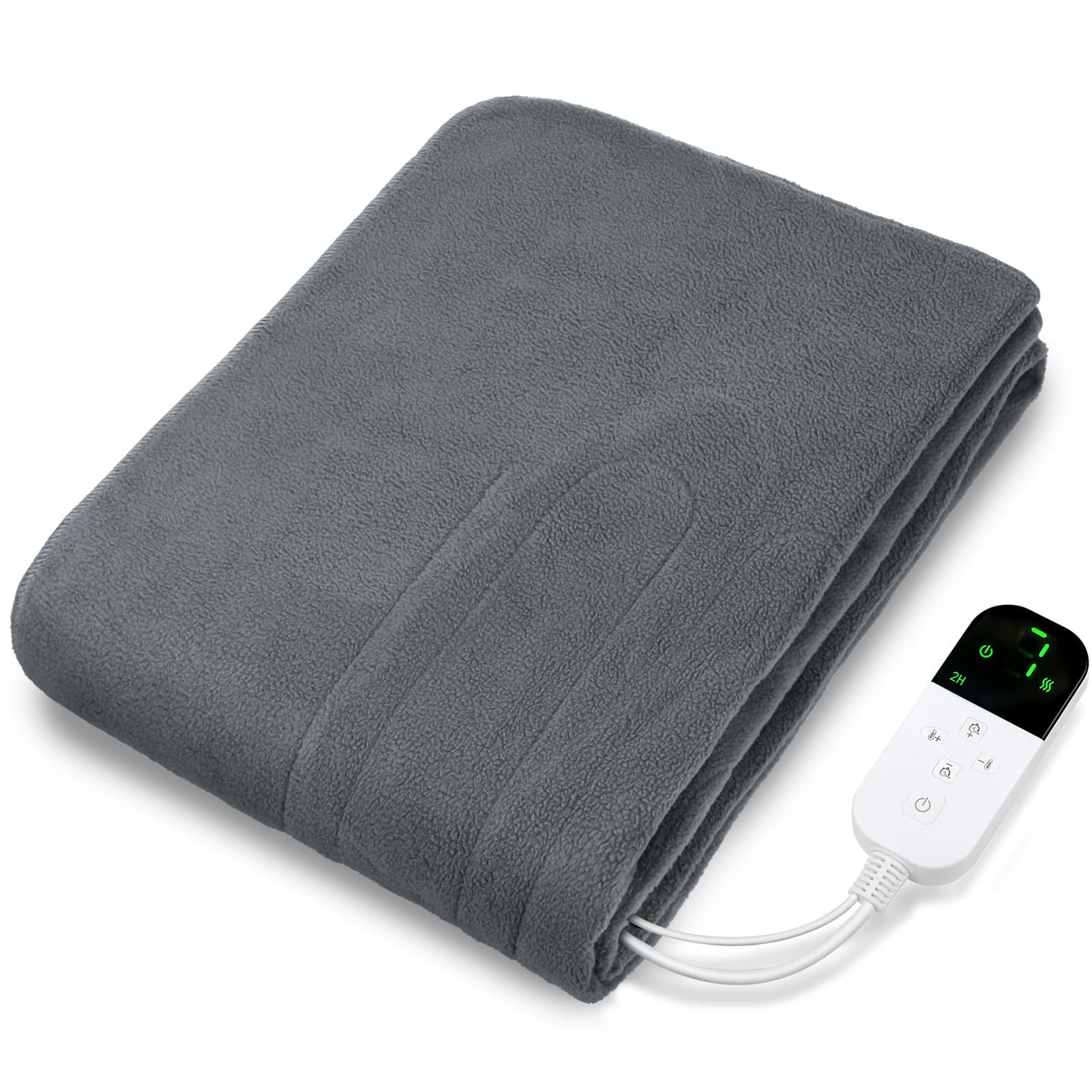 Amazon.co.jp : 電気毛布 掛け敷き兼用 洗える【160x80cm 7段階温度