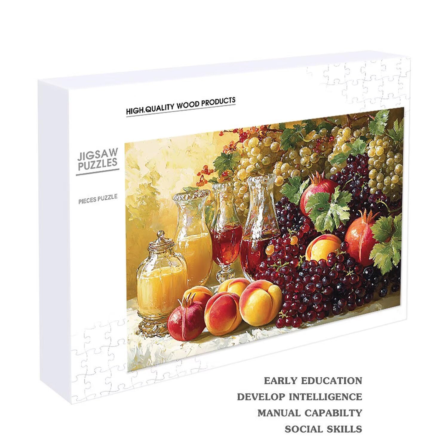 Puzzle dla dorosłych 2000 elementów owoce 100 x 70 cm niemożliwe trudne wyzwanie, puzzle dla dorosłych gra edukacyjna wyzwanie zabawki 2000 elementów puzzli dla dorosłych, kreatywna rozrywka prezent u