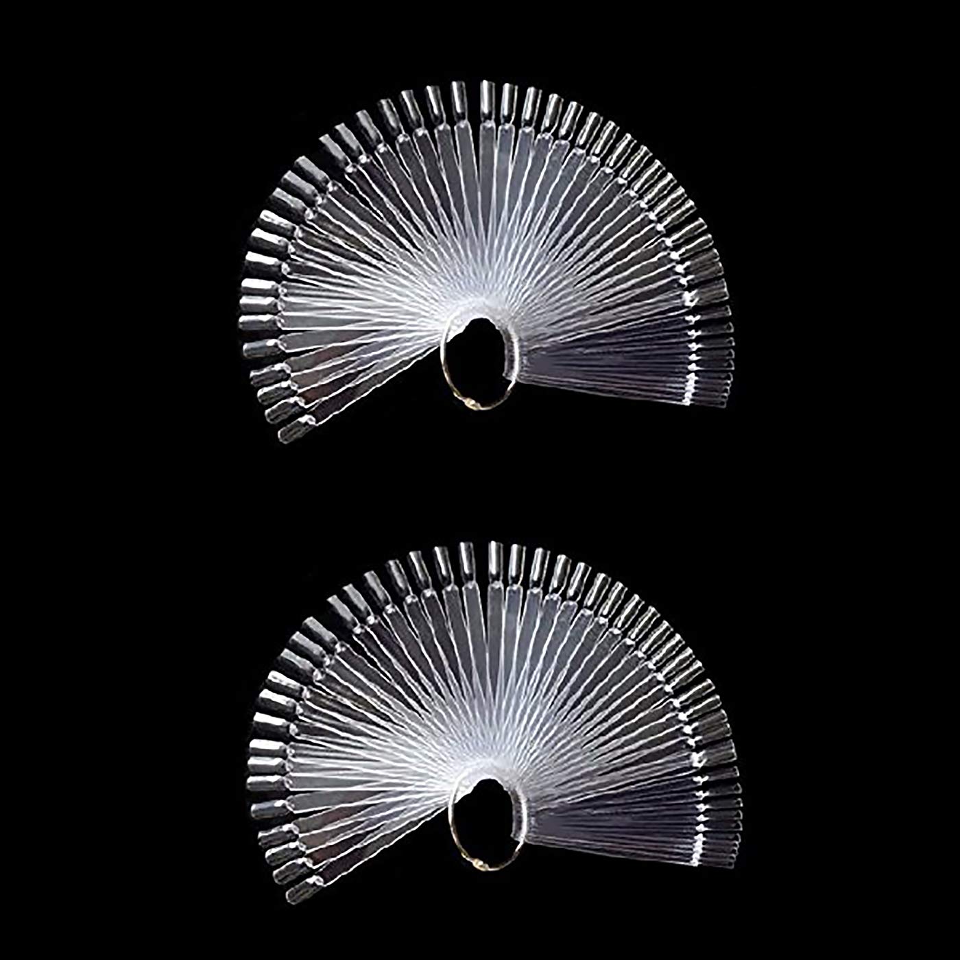 GOGOONLY Tips Fanshaped Nail Art Display Chart Acrylic