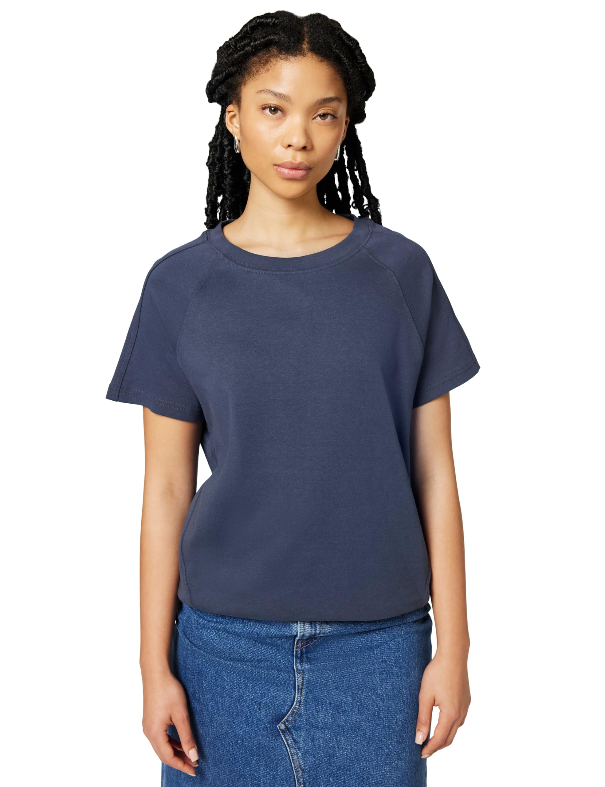 G-STAR 8719965012981 Raglan Top, Blue (India Ink D24512-d976-h392), M