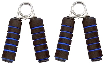 India Best Foam Hand Grip (Pack of 2) for Training,Exercise and Gym # Men, Women, Kids # Blue - image, photos