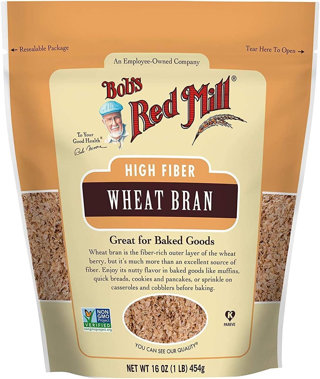 Wheat Bran, 454 grams