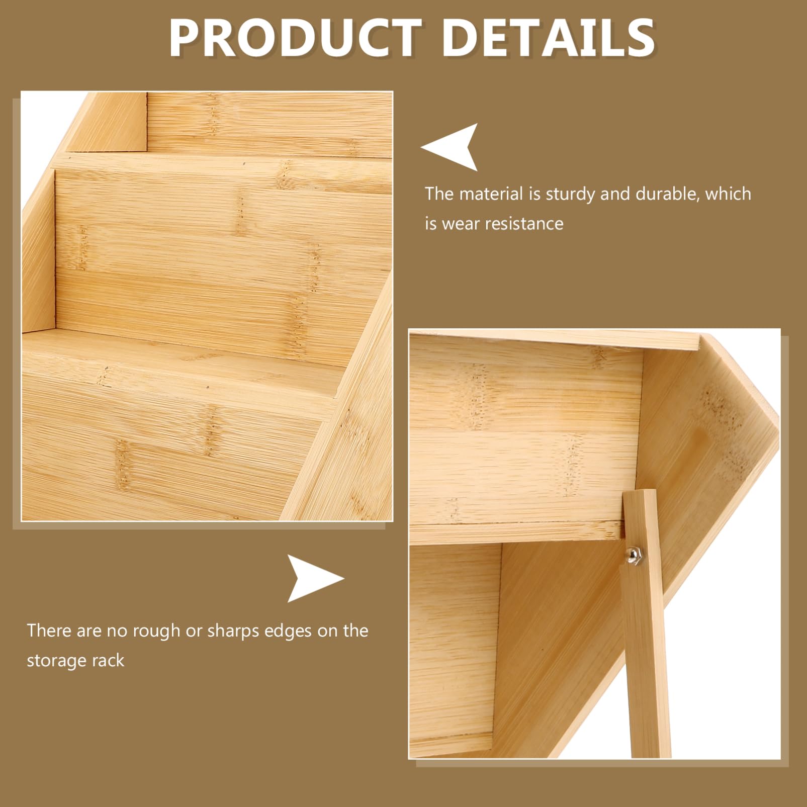 PRETYZOOM Portaspezie Organizer Per Condimenti Per Spezie Design Contenitori Spezie Ripiano Da Per Cucina e Armadio