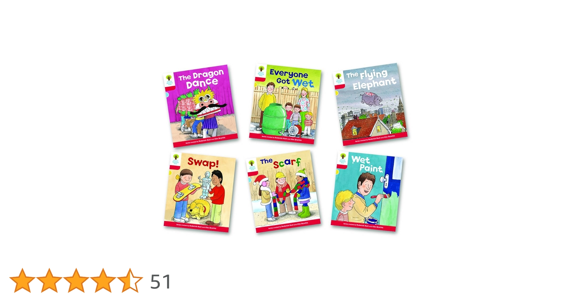 Oxford Reading Tree: Stage 4: More Stories B: Pack of 6 by