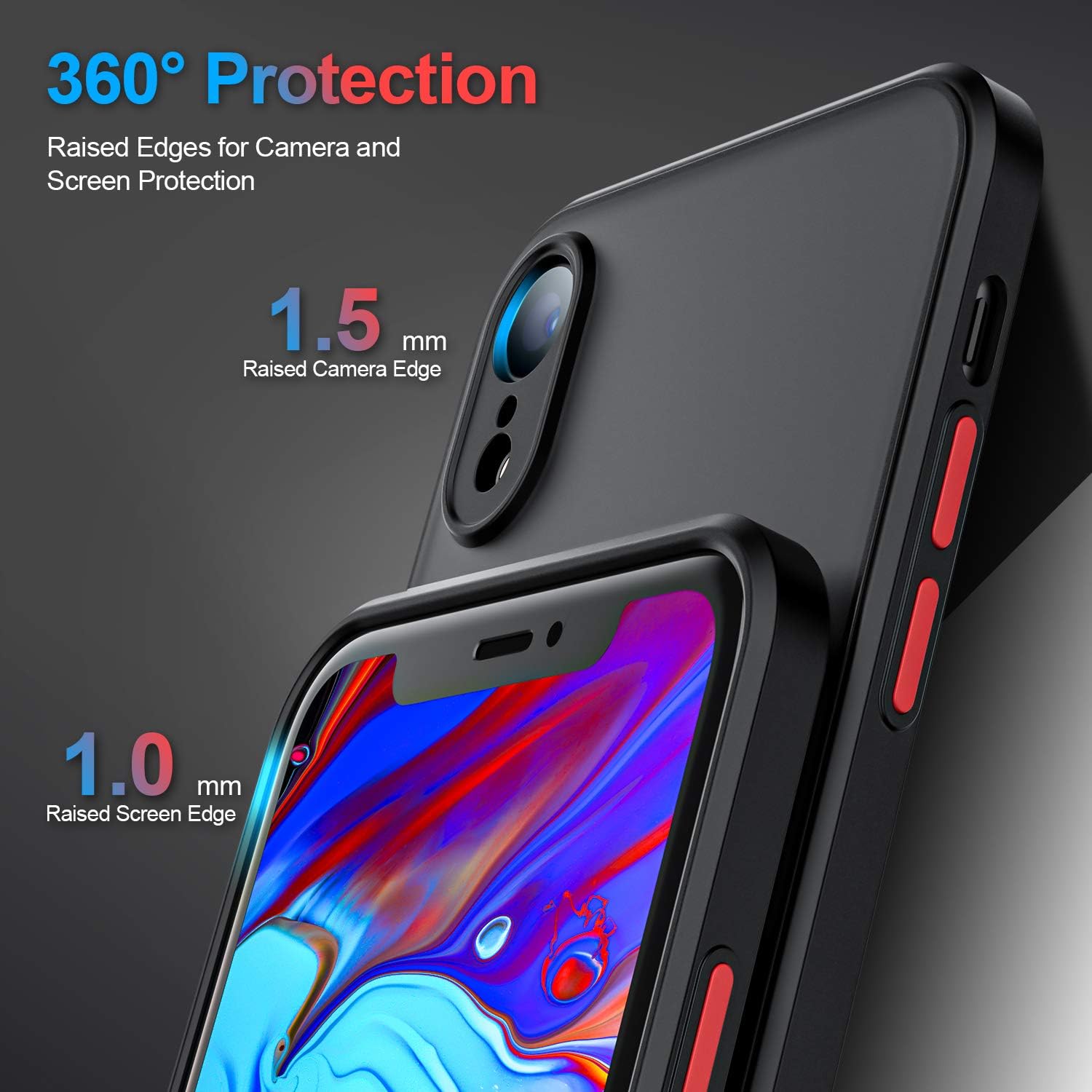 ORIbox Case Compatible with iPhone XR Case, Platinum Ultra-Thin Non-Slip, Lightweight