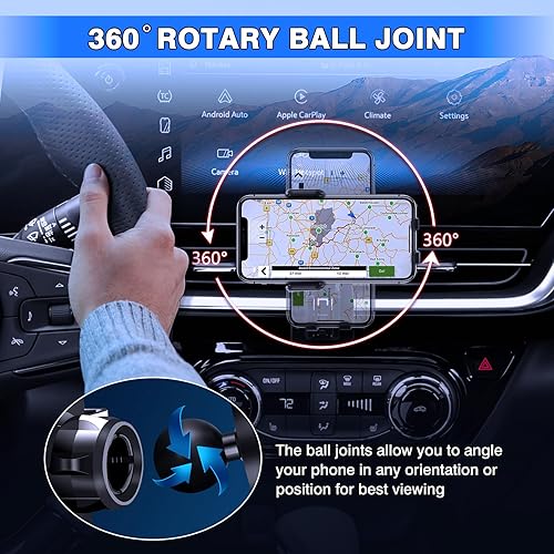 Miniatura 4 de Karltys Soporte de teléfono para automóvil para Chevrolet Chevy Trax 2024, 2025, 2026, accesorios para teléfono celular, soporte de navegación para