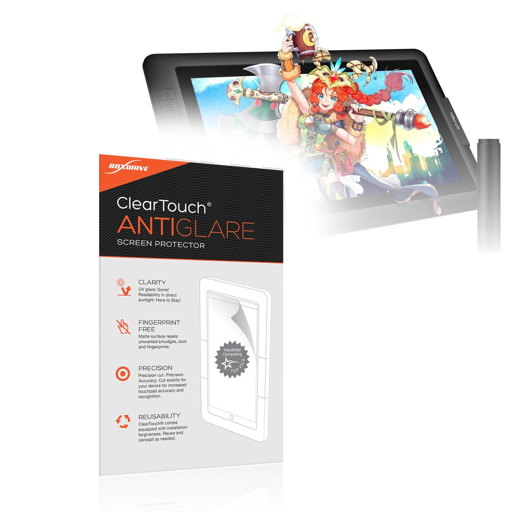 Amazon.com: BoxWave Screen Protector Compatible with XP-Pen Artist