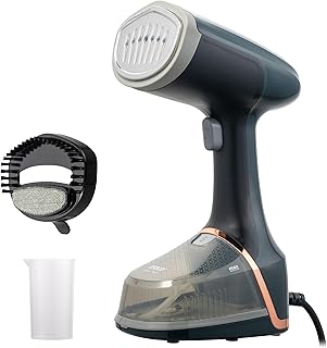 Plancha Vertical Vapor Profesional para Ropa 2000w Portatil para Arrugas Calentamiento 30s Deposito 260ml Ergonomica para Viajes y Hogar Vapor Continuo Cepillo Incluido Indicador Temperatura