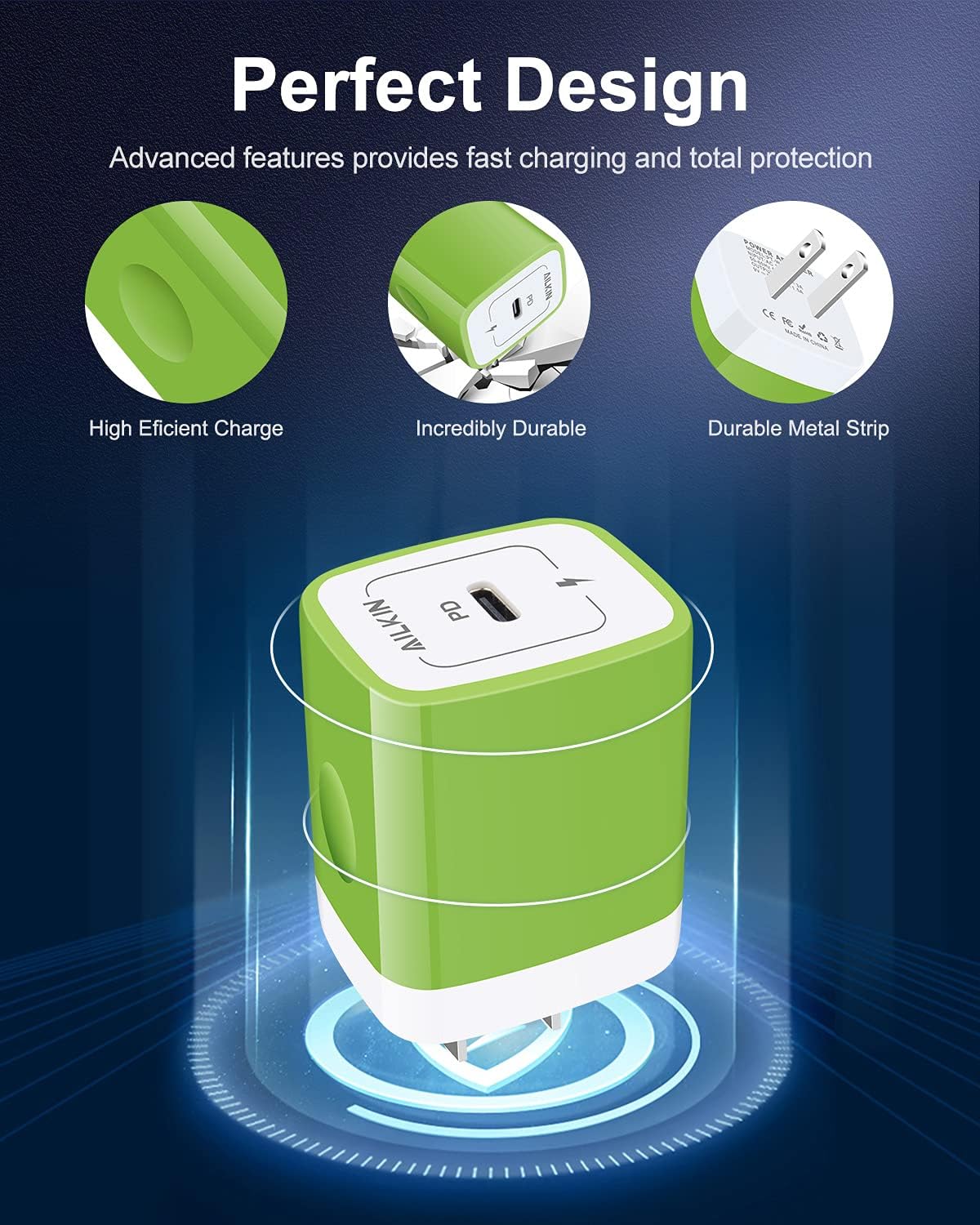 iPhone 14 USB C Wall Charger, Super Fast Charge C Port Charger Adapter Block Cell Phone C Type Rapid Charging Cargador Carro Block Cube Plug USBC for iPhone 14 Pro Max 14 Plus 13 12 Pro Max SE 11 X 8