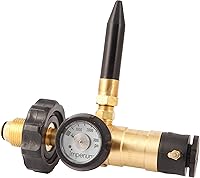 Vista 1 de Inflador de helio Imperiaum, conexión Handtitght, calibre, cortador de cinta